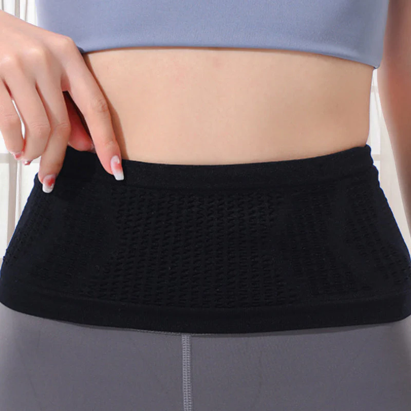 Multifunctional Knit Breathable Concealed Waist Bag - Image 9