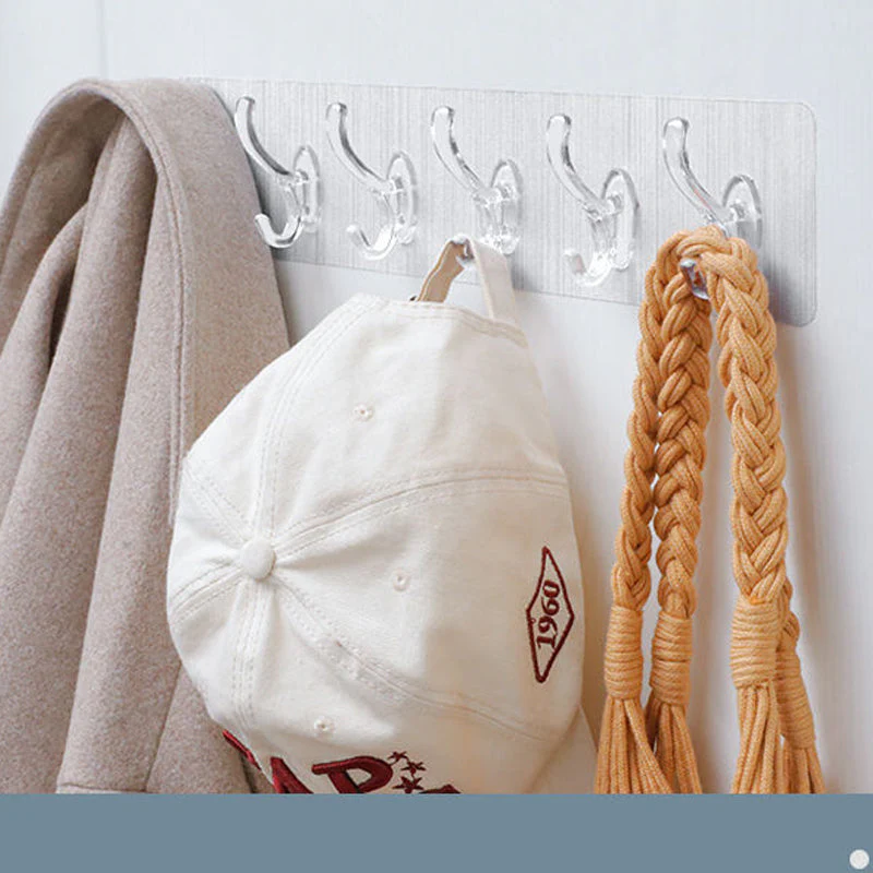 Multifunctional Transparent 6 Hooks - Image 5