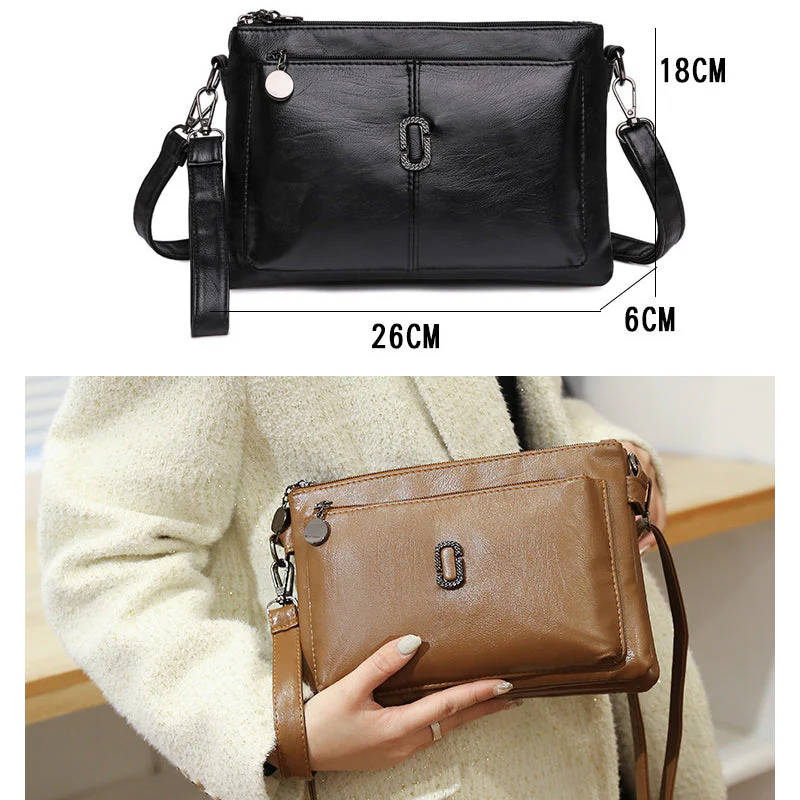 New Small Bag Female PU Leather Shoulder Bag - Image 4