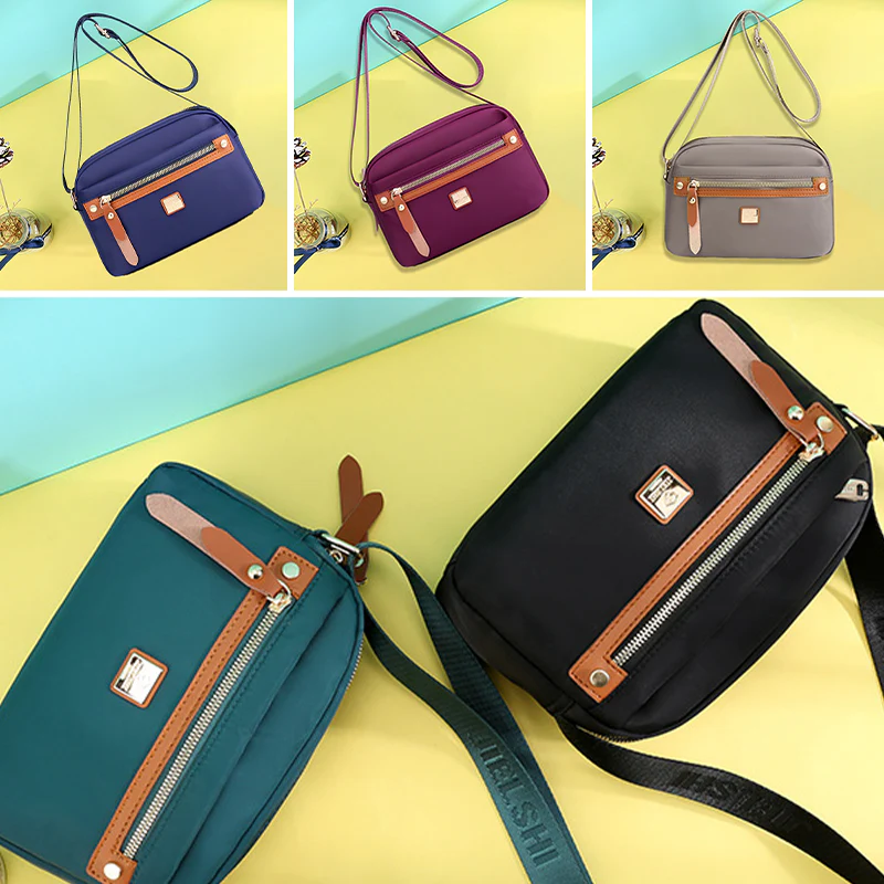 Nylon Crossbody Bag - Image 12