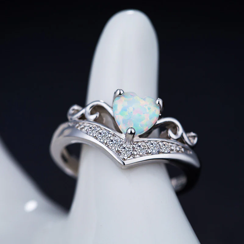 Opal Heart Ring - Image 10