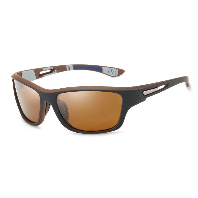 Outdoor Sports Sunglasses with Anti-glare Polarized Lens - Image 17