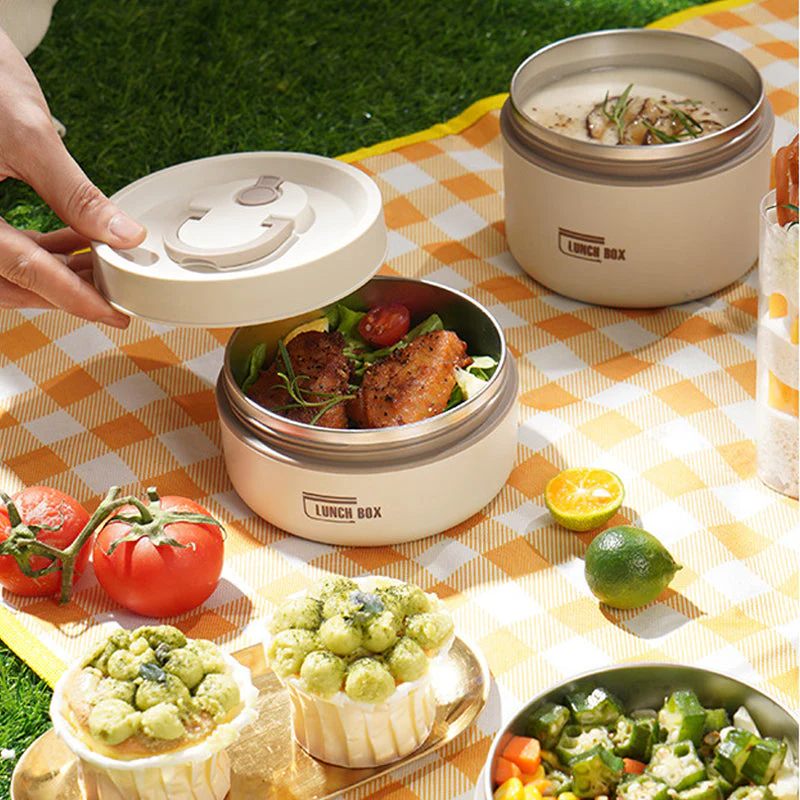 Portable Insulated Lunch Container Set - Image 4