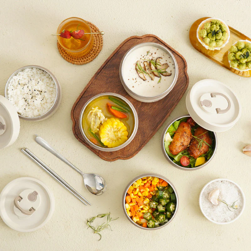 Portable Insulated Lunch Container Set - Image 6