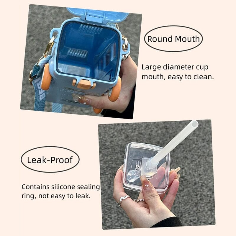 Portable Water Cup In Bus Shape - Image 11
