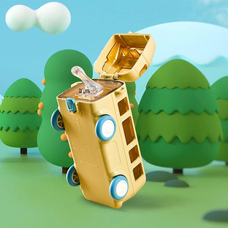 Portable Water Cup In Bus Shape - Image 15