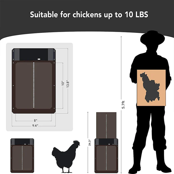 Poultry Farm Automatic Chicken House Door - Image 7