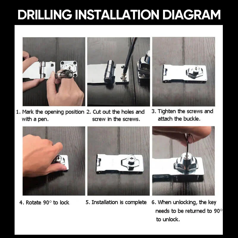 Punch free with Lock Drawer Locks - Image 14