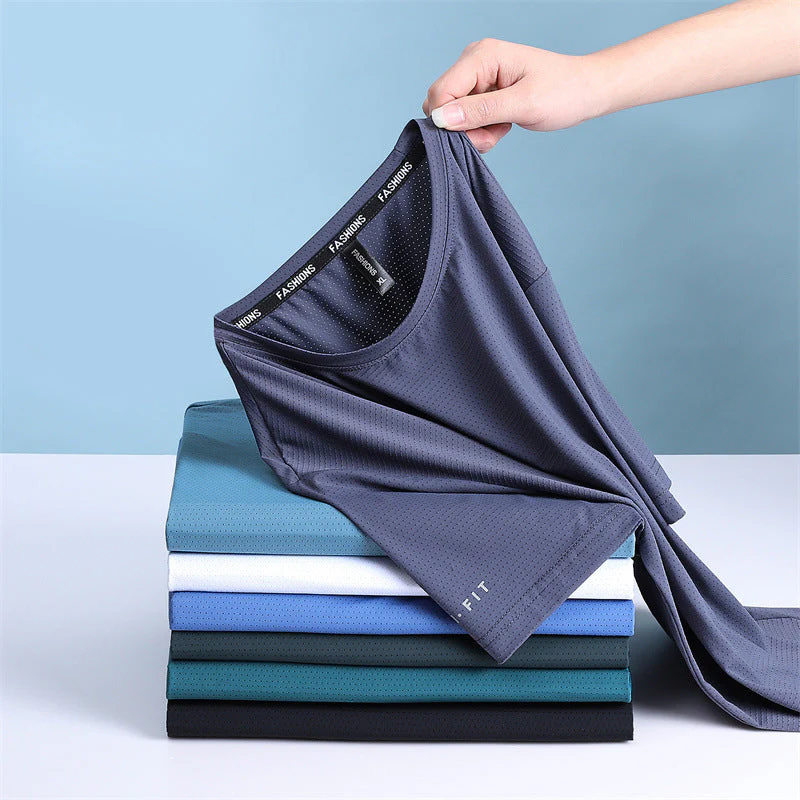 Quick-Drying Ice Silk T-Shirt - Image 4