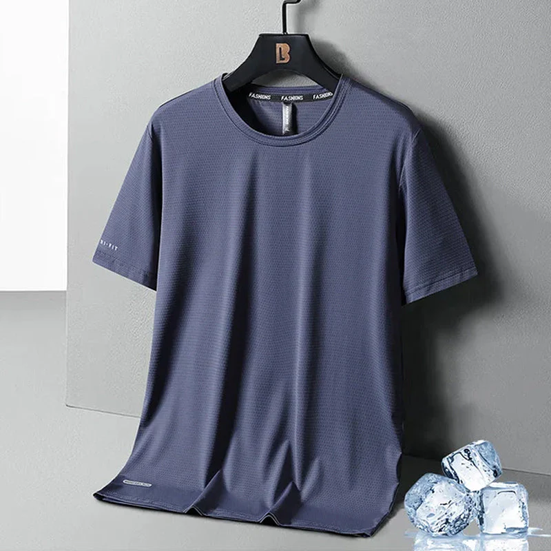 Quick-Drying Ice Silk T-Shirt - Image 6