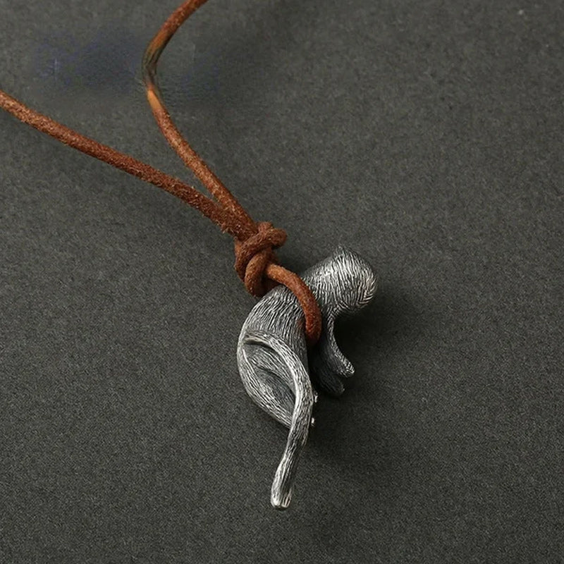 Scruffy Cat Necklace - Image 7