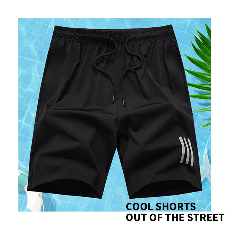 Summer Elastic Sports Shorts - Image 4