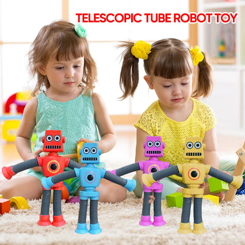 Telescopic Suction Cup Robot Toy - Image 10