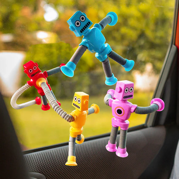 Telescopic Suction Cup Robot Toy - Image 6