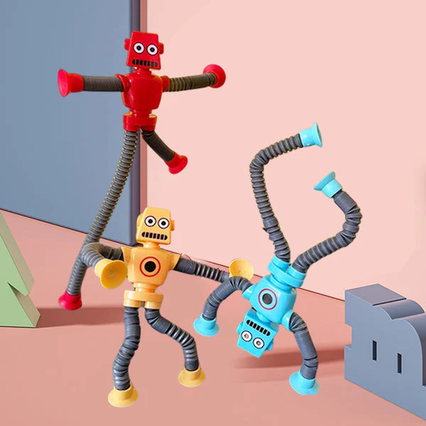 Telescopic Suction Cup Robot Toy - Image 7