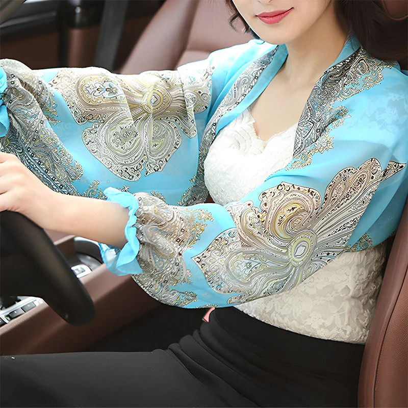 Ultralight Breathable Sunproof Sleeve Shawl - Image 4