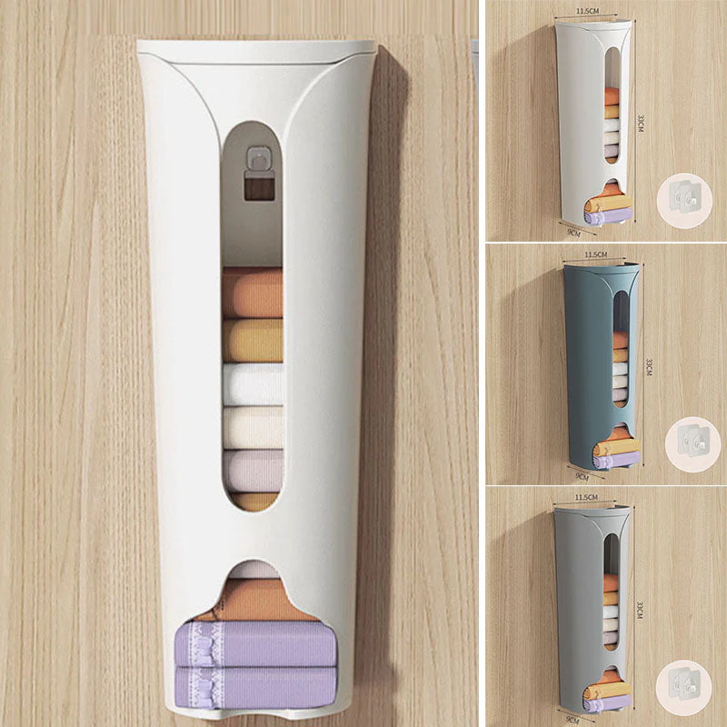 Wall Mounted Socks Panties Storage Box - Image 11