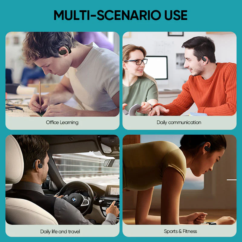 Wireless Ear Hanging Bluetooth Headset - Image 11