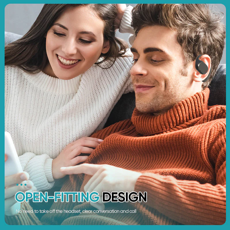 Wireless Ear Hanging Bluetooth Headset - Image 4