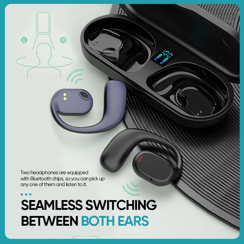 Wireless Ear Hanging Bluetooth Headset - Image 7