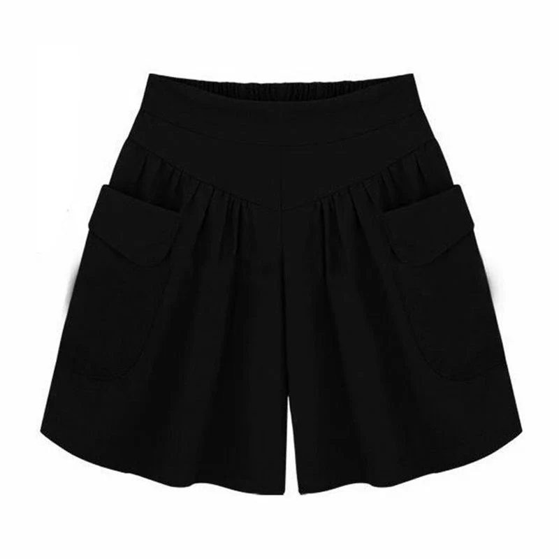 Women Beach Casual Hot Shorts with Elastic Waistband - Image 13