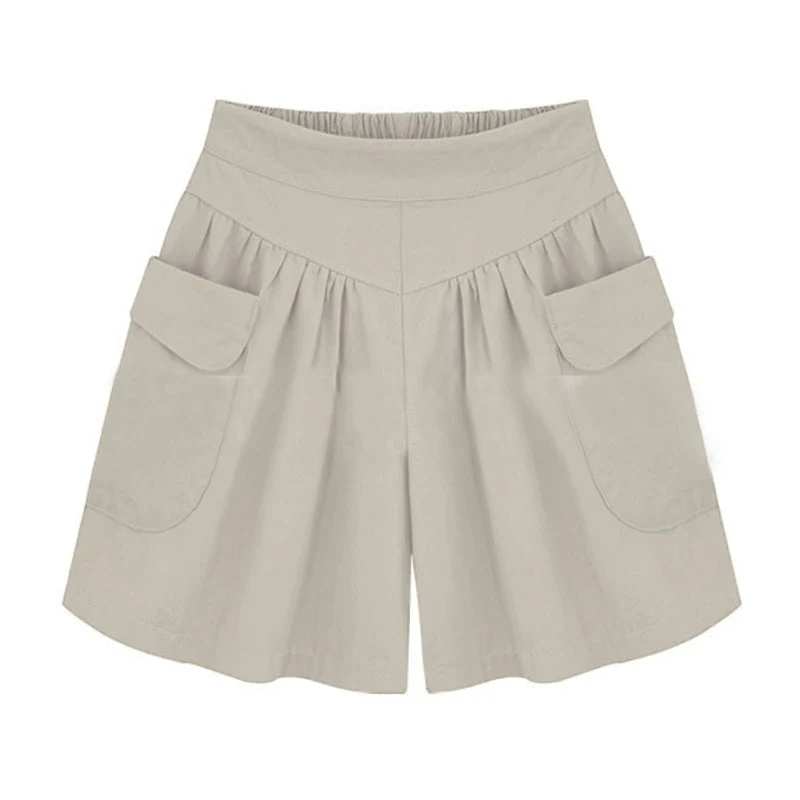 Women Beach Casual Hot Shorts with Elastic Waistband - Image 14