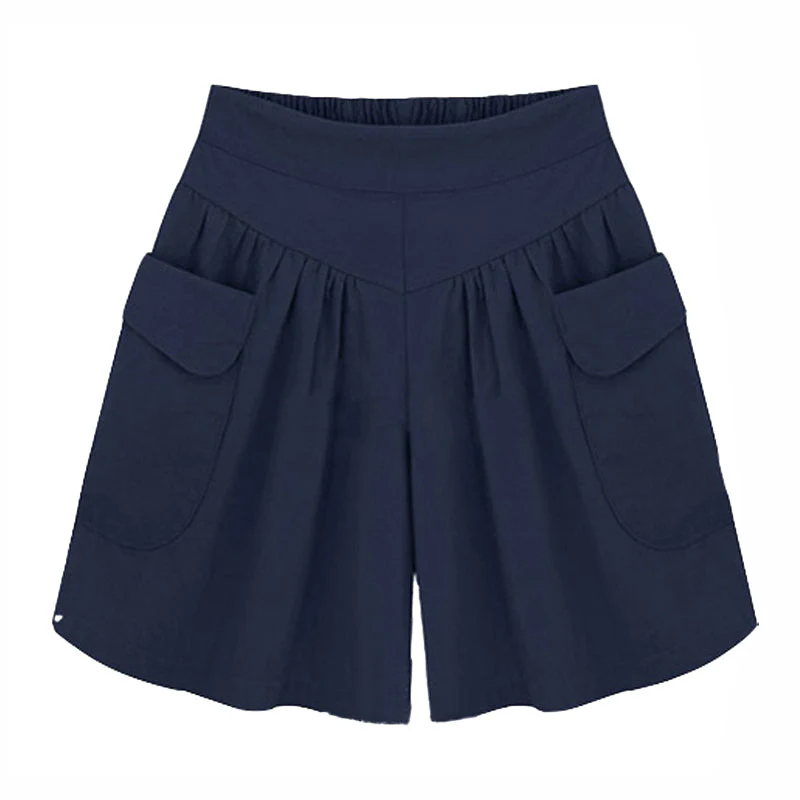 Women Beach Casual Hot Shorts with Elastic Waistband - Image 15