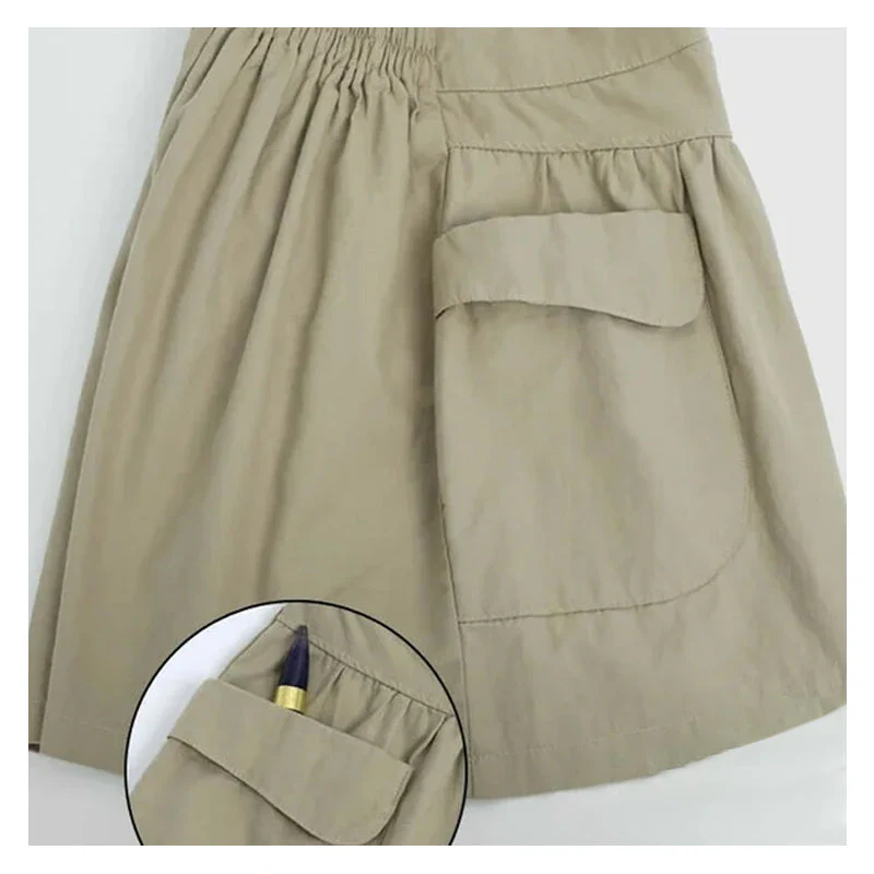 Women Beach Casual Hot Shorts with Elastic Waistband - Image 8